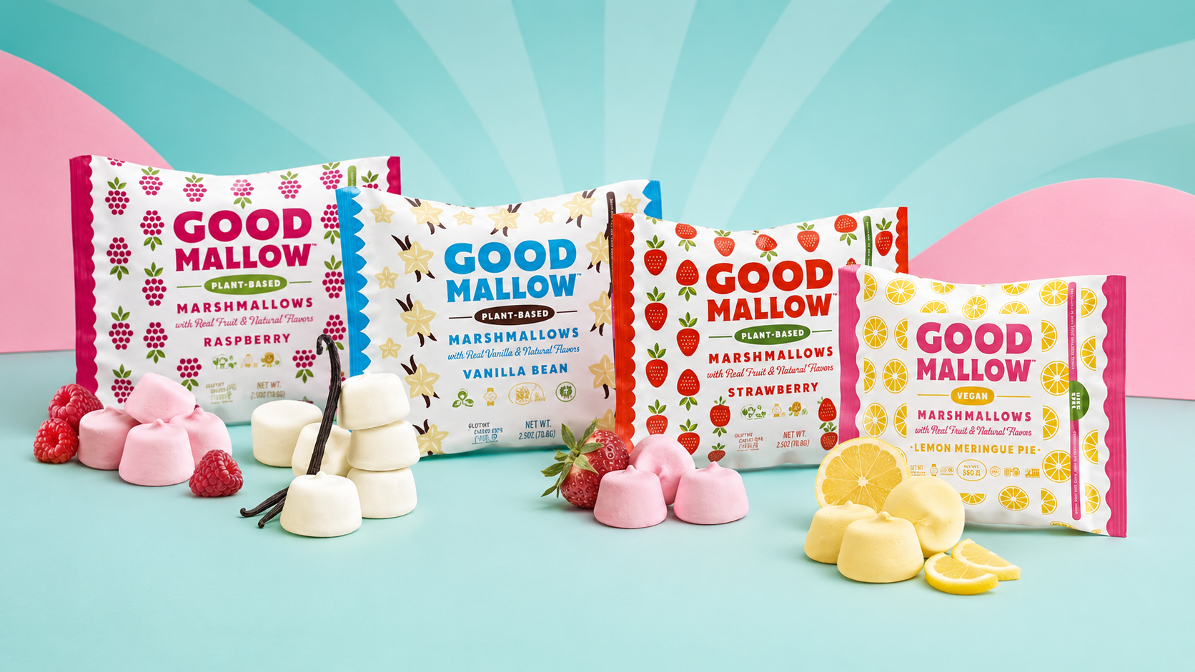 Good Mallow vegan marshmallows dairy free kosher marshmallow treats