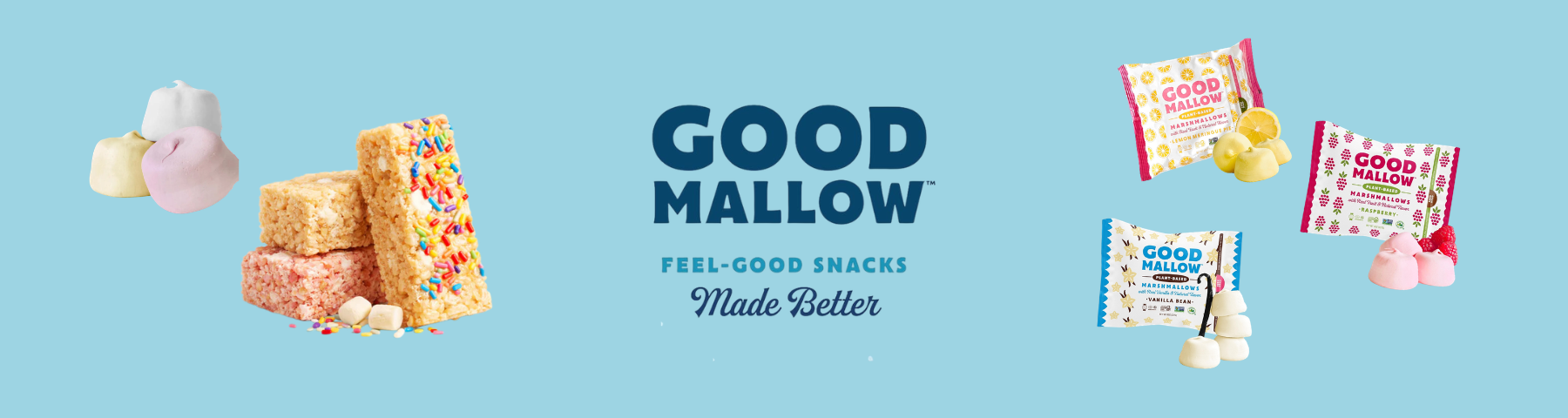 Good Mallow vegan marshmallows dairy free kosher marshmallow treats