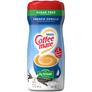 Coffee Mate Powder Sugar Free French Vanilla 6 x 289.1g