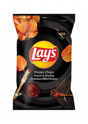Lays Crisps Sweet & Smokey American BBQ 20 x 105g