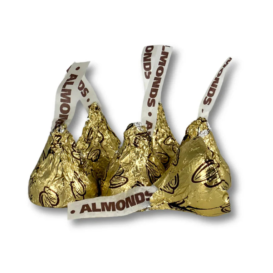 BULK Hershey's Kisses Milk Chocolate with Almonds  1kg