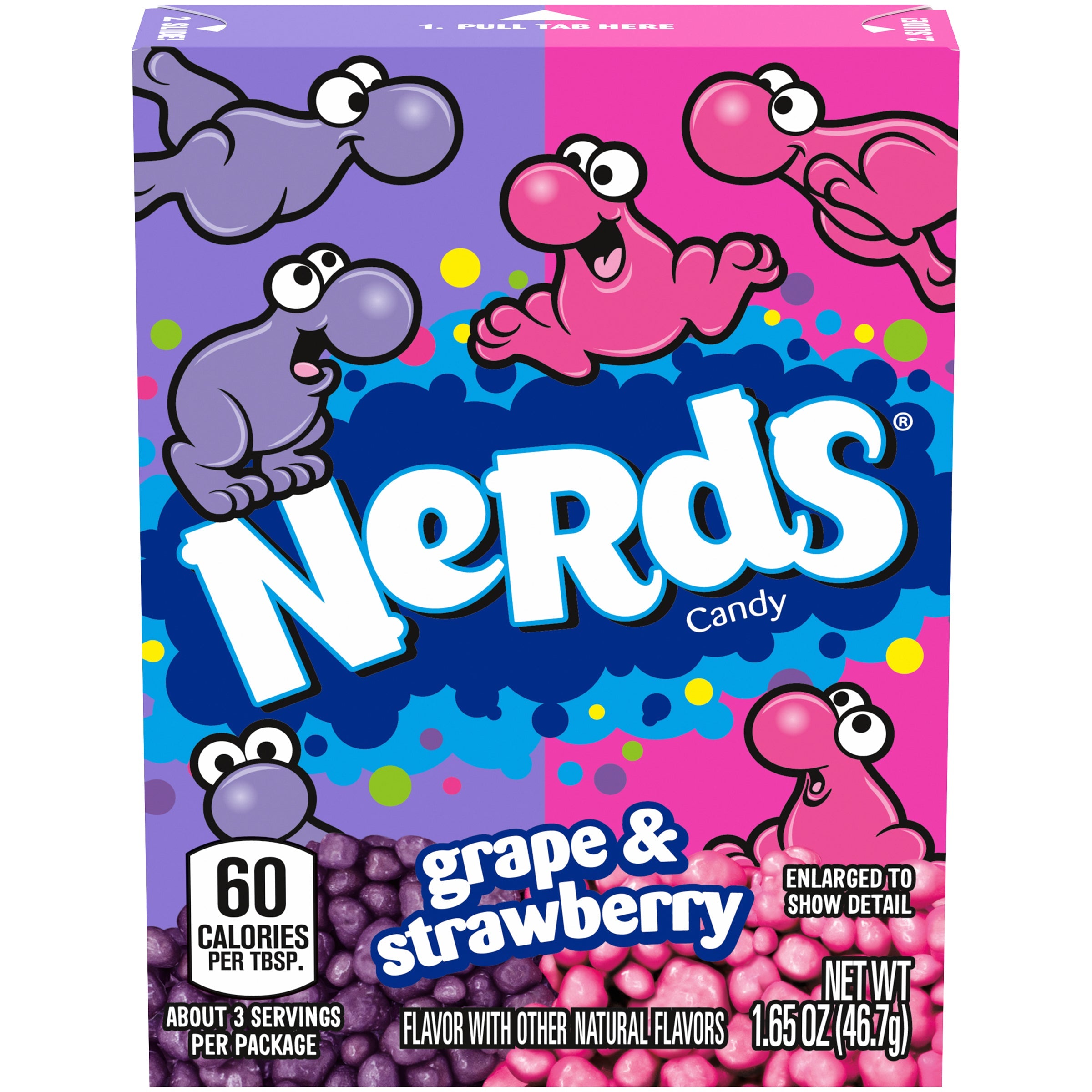 Nerds Grape & Strawberry NK 36 x 46.7g (1.65oz)