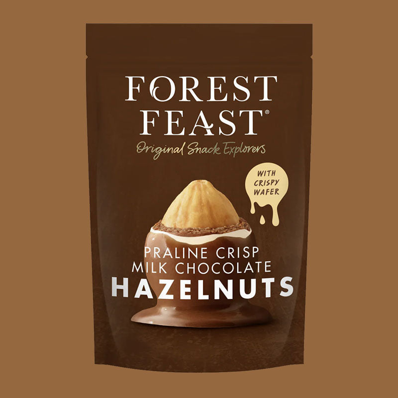 Forest Feast Milk Chocolate Praline Hazelnuts  NK 8 x 100g