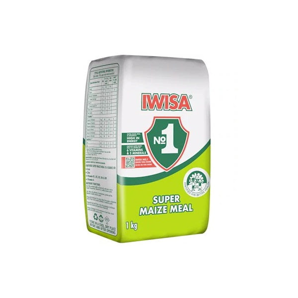 Iwisa SMALL Super Maize Meal 10 x 1kg