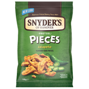 Snyders Pretzel Pieces Jalapeno NK 10 x 110g
