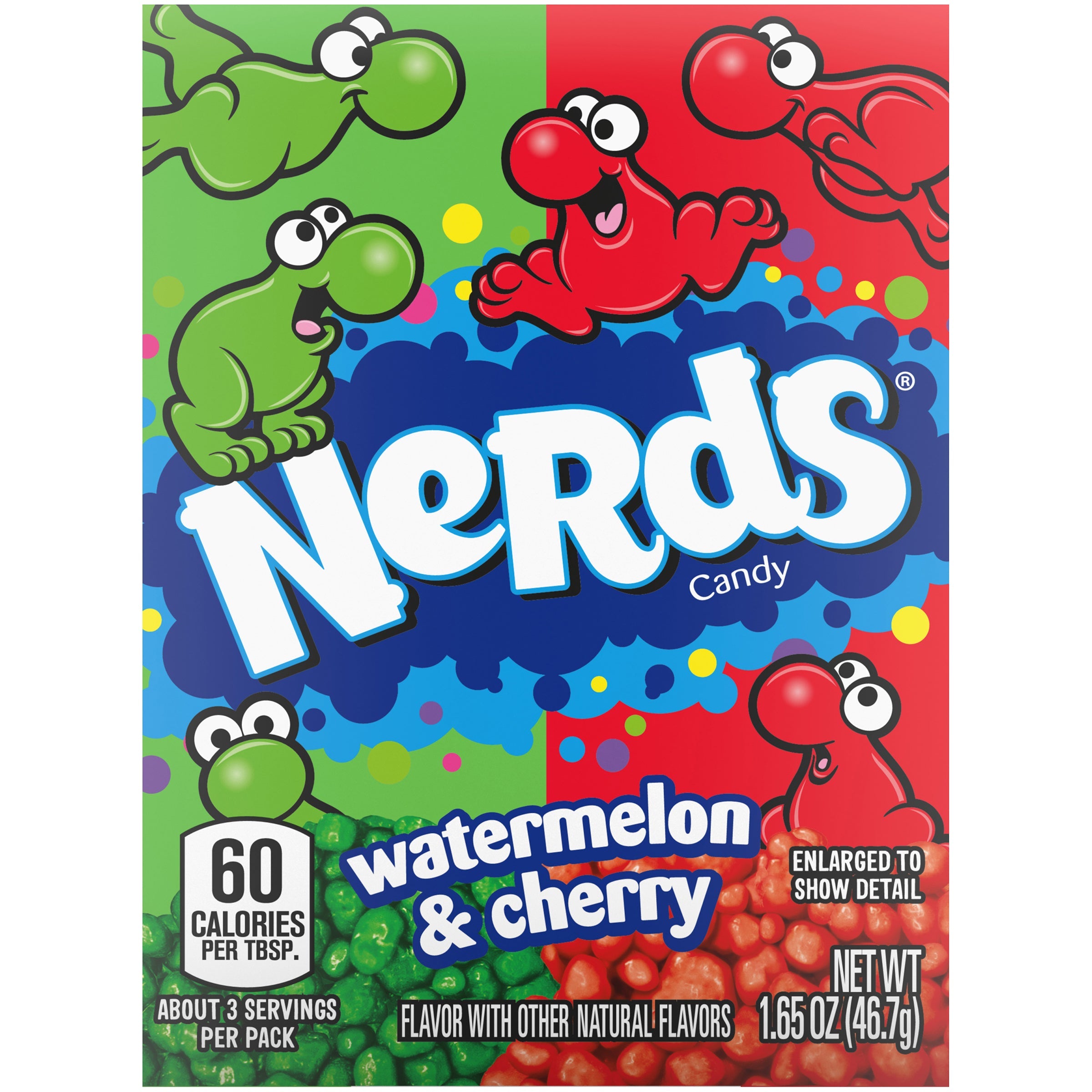 Nerds Watermelon & Cherry NK 36 x 47g (1.65oz)