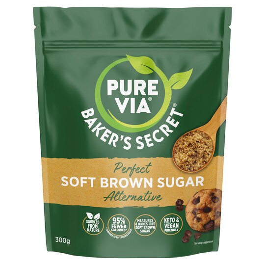 Pure Via Baker's Secret Brown Sugar 4 x 300g