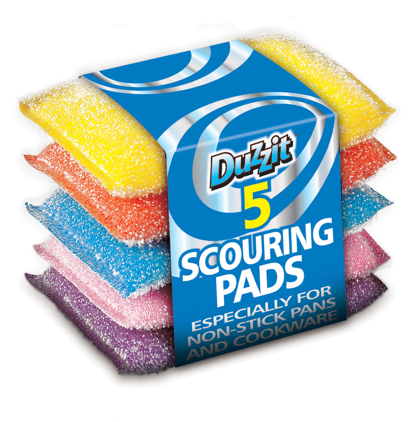 151 Mixed Colours Scouring Pad 24 x 5