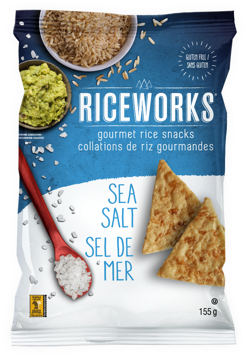 Riceworks Sea Salt 6 x 155g