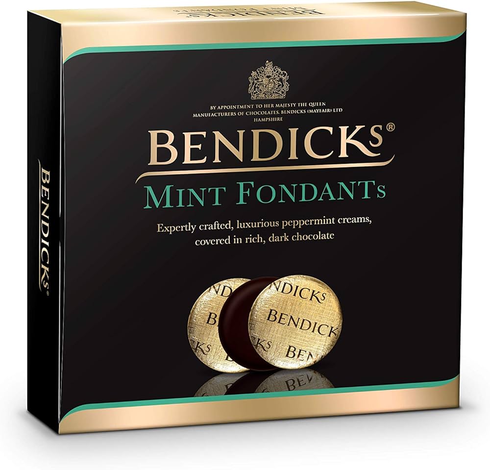 Bendicks Chocolate Mint Fondant 8 x 180g