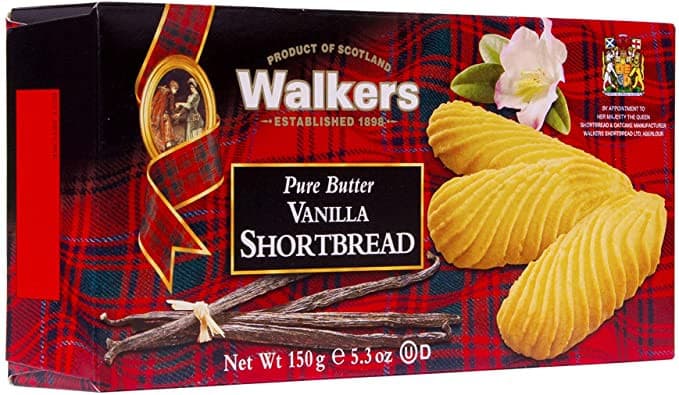 Walkers Vanilla Shortbread 12 x 150g