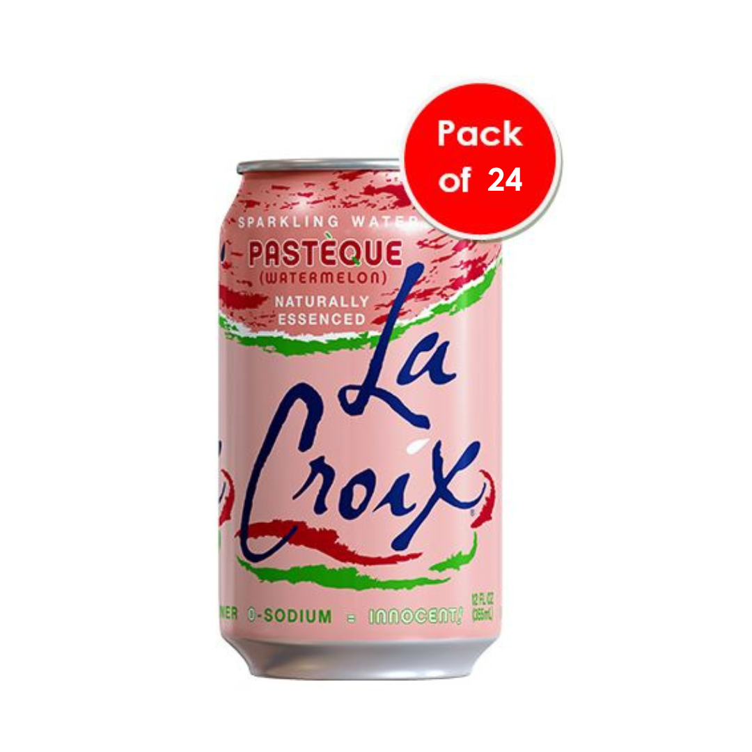 La Croix Sparkling Pasteque (Watermelon) 24 x 355ml (12oz)
