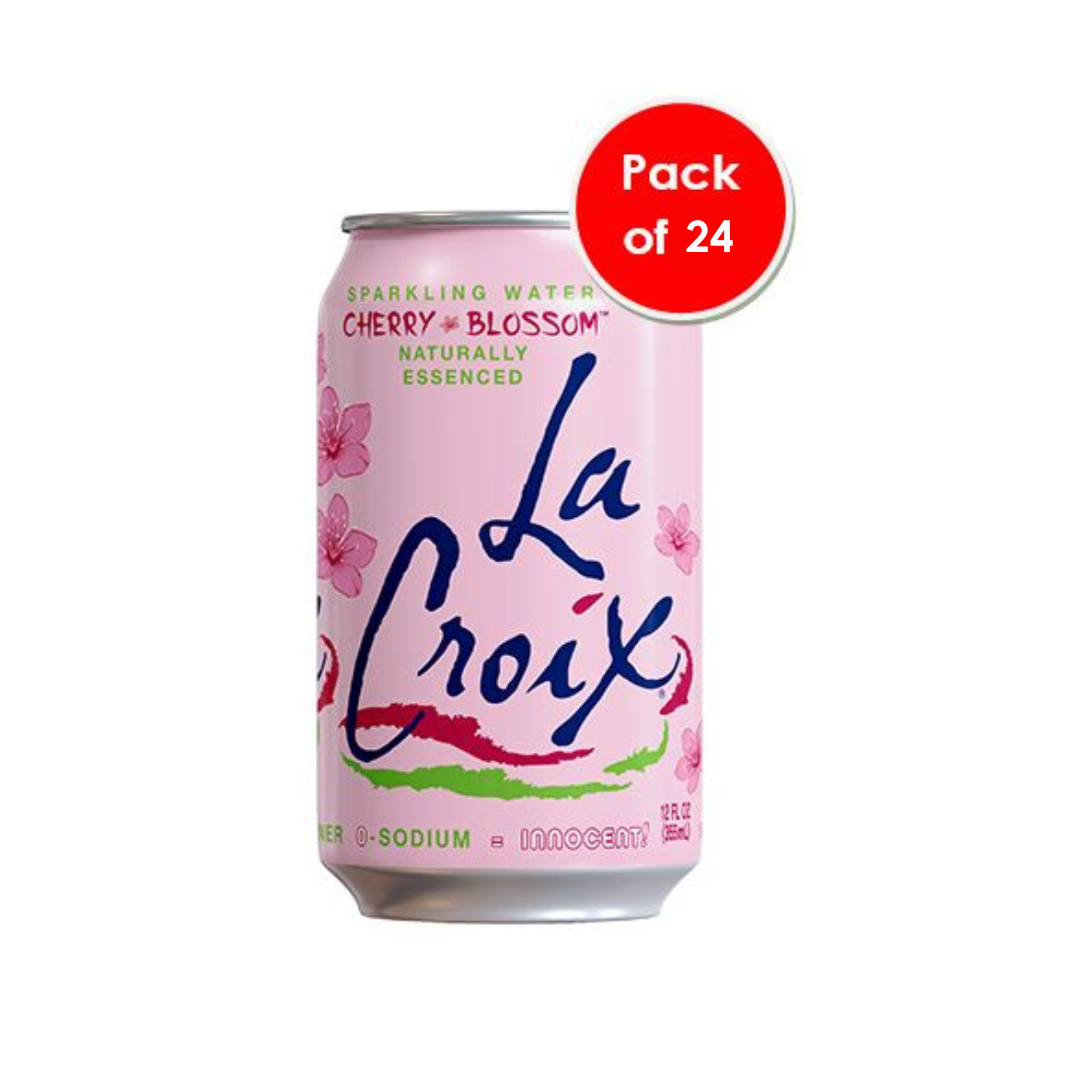 La Croix Sparkling Cherry 24 x 355ml (12oz)