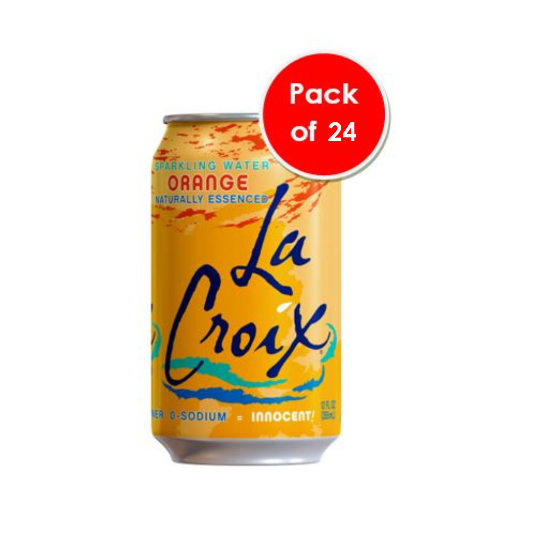 La Croix Sparkling Orange 24 x 355ml (12oz)
