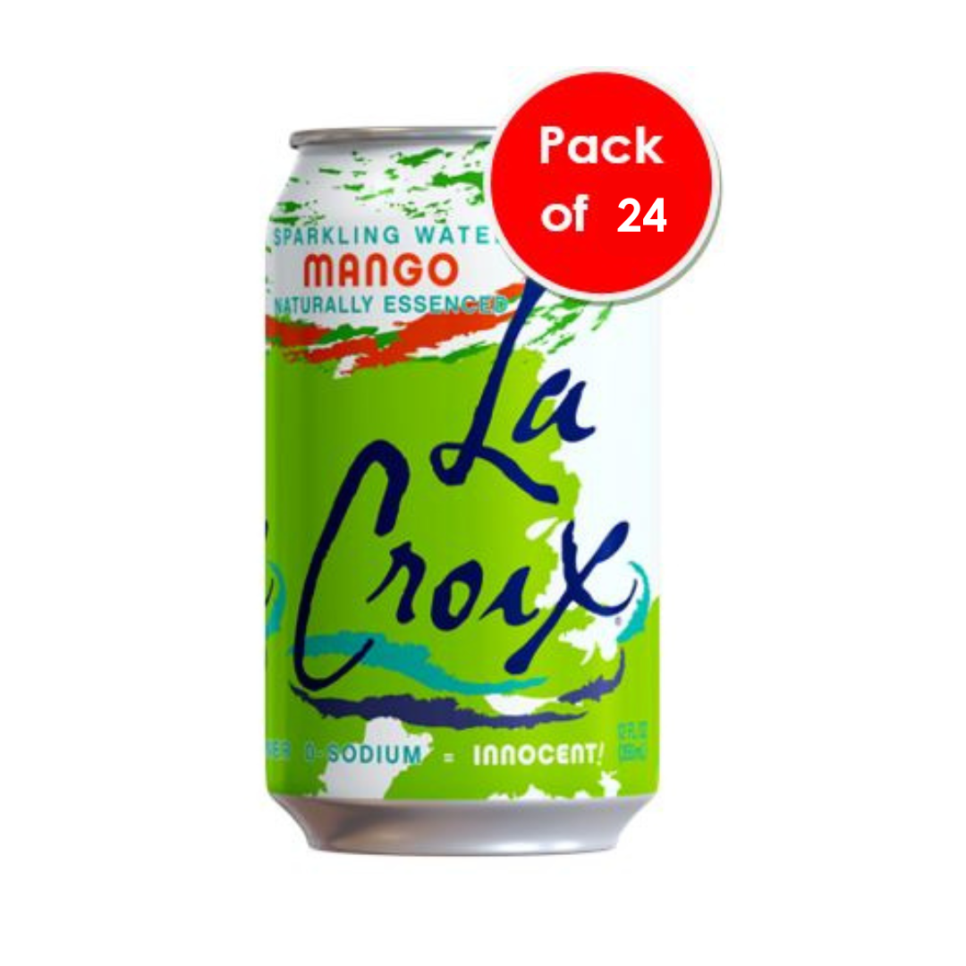 La Croix Sparkling Mango 24 x 355ml (12oz)