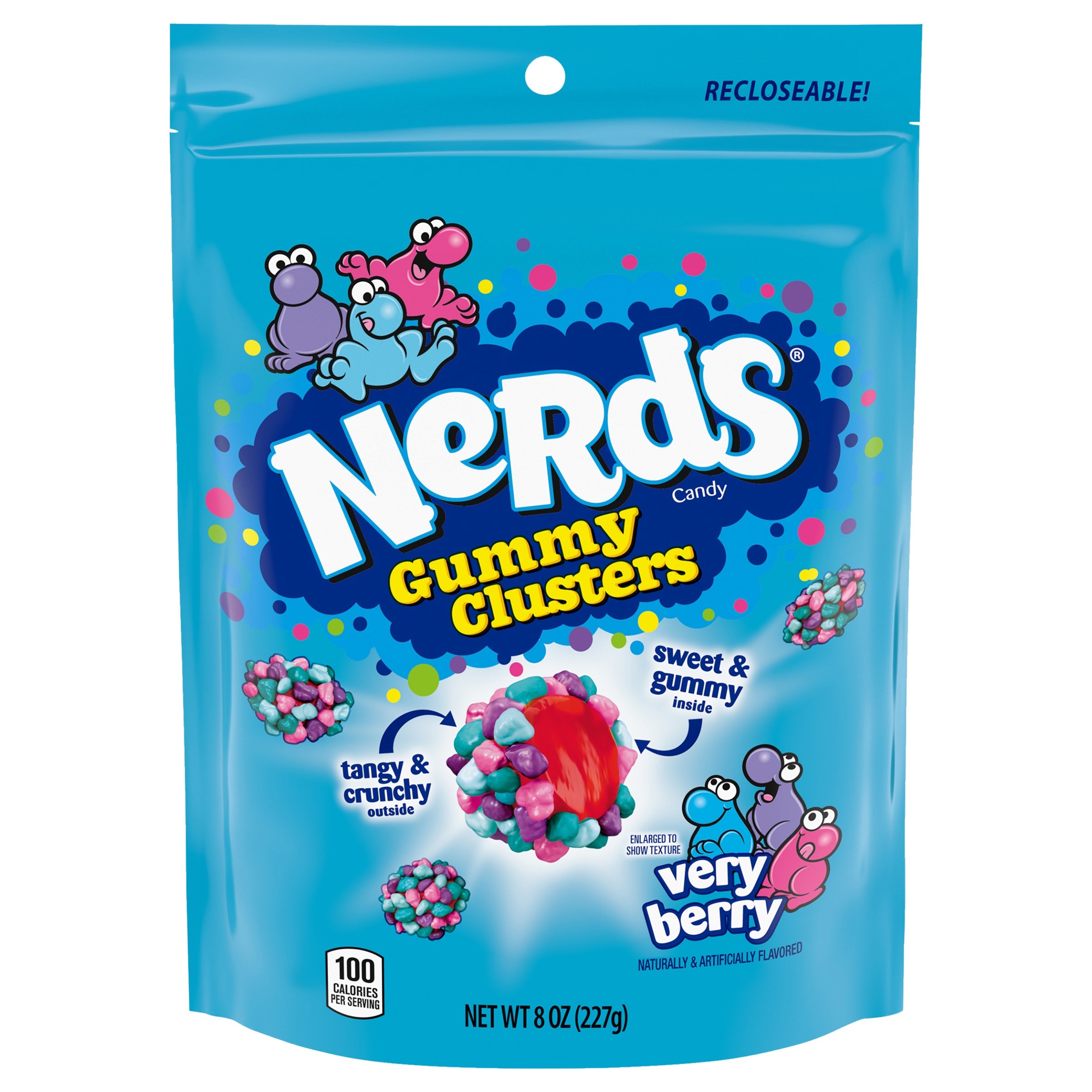 Nerds Gummy Clusters Very Berry Bag NK 6 x 227g (8oz)