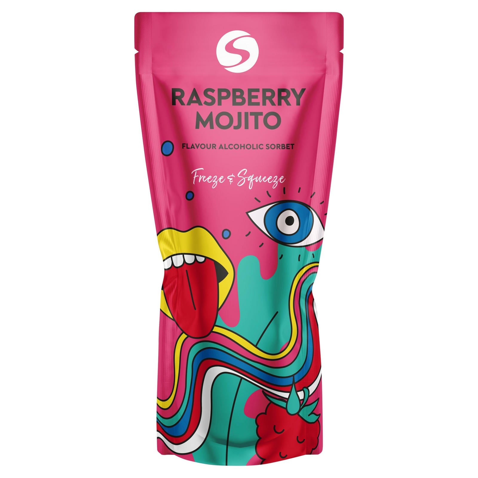 Shuda Alcoholic Pouches Raspberry Mojito NK 9 x 250ml