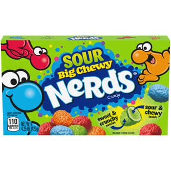 Nerds Sour Big Chewy Theater Box NK 12 x 120g (4.25oz)