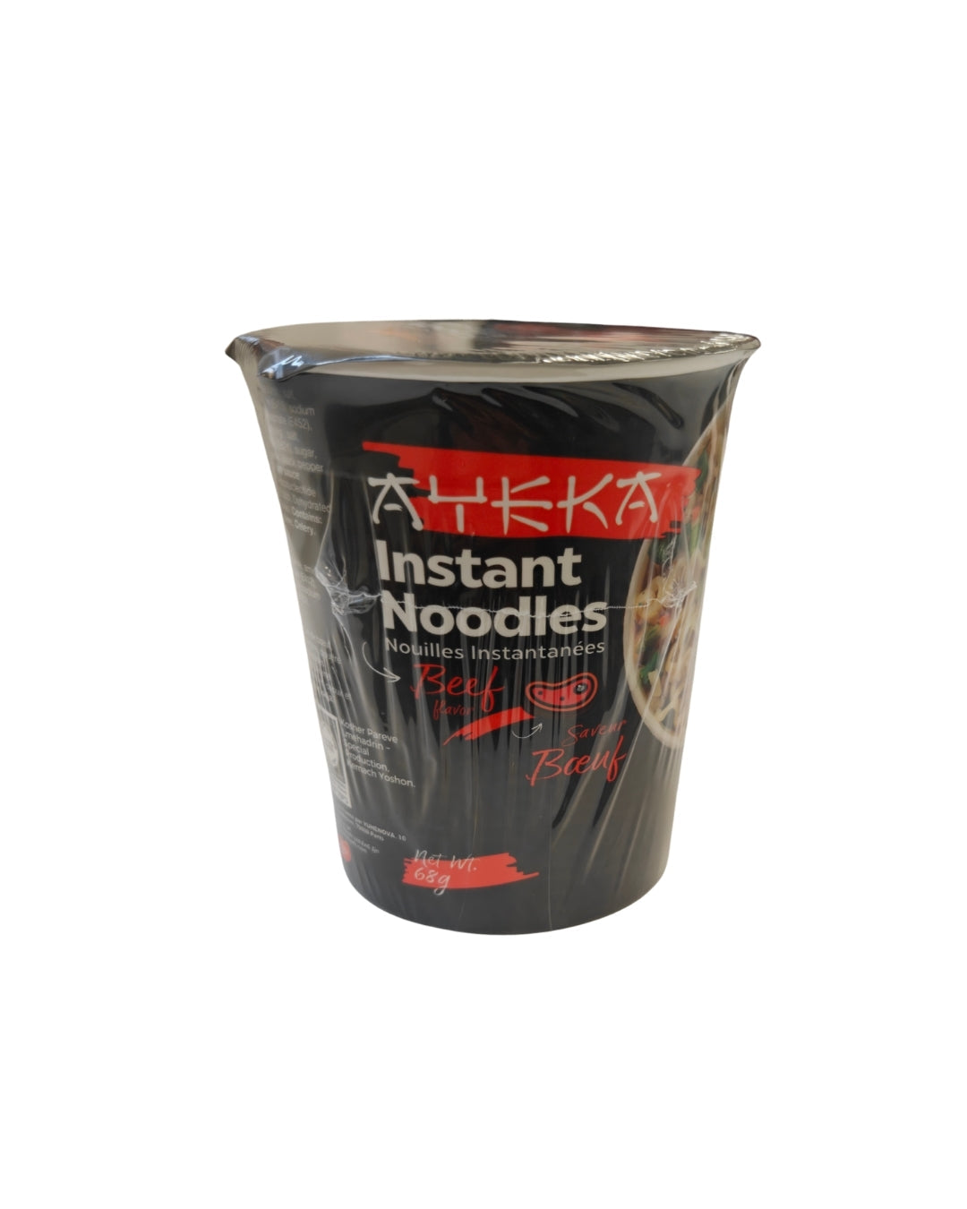 Ayeka Noodle Soup Beef 24 x 68g