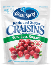 Ocean Spray Craisins Cranberries Reduced Sugar 12 x 142g