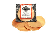 Spices & All Things Nice Poppadums Plain 24 x 10 x 80g