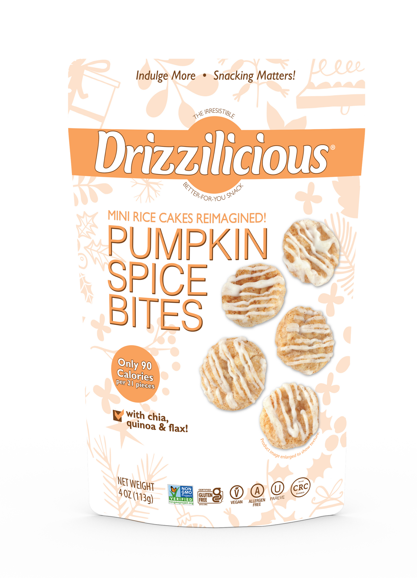 Drizzilicous Pumpkin Spice  12 x 113g