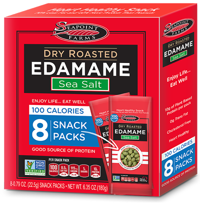 Seapoint Edamame Salted MULTIPACK 12 x 8 x 22.5g