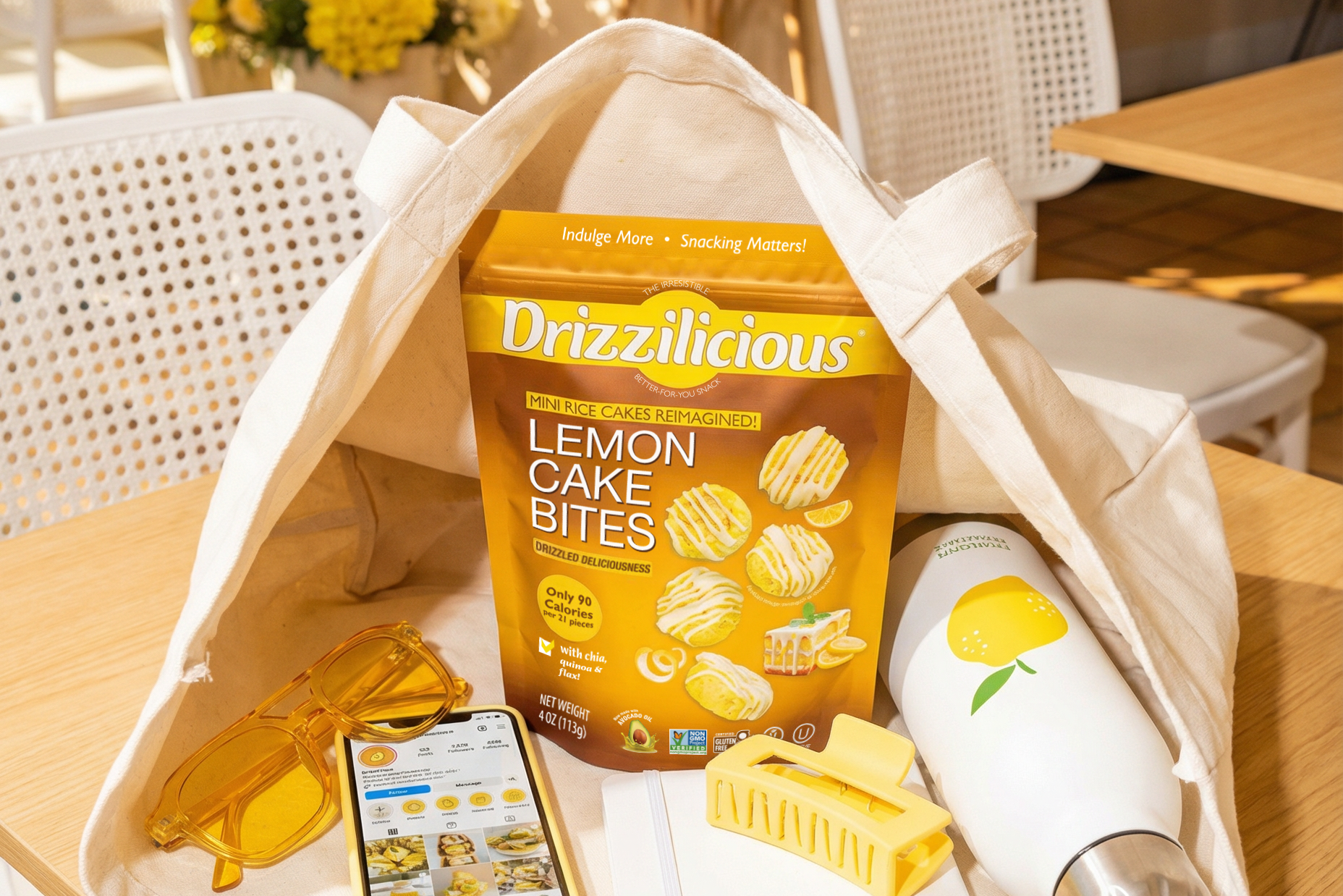Drizzilicious Lemon Cake Bites 12 x 113g