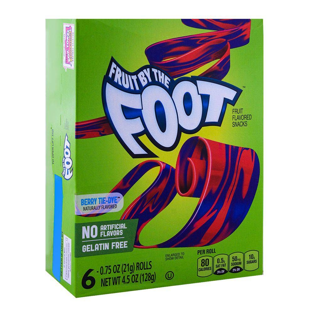 Betty Crocker Fruit by the Foot Berry Tie-Dye 8 x 128g