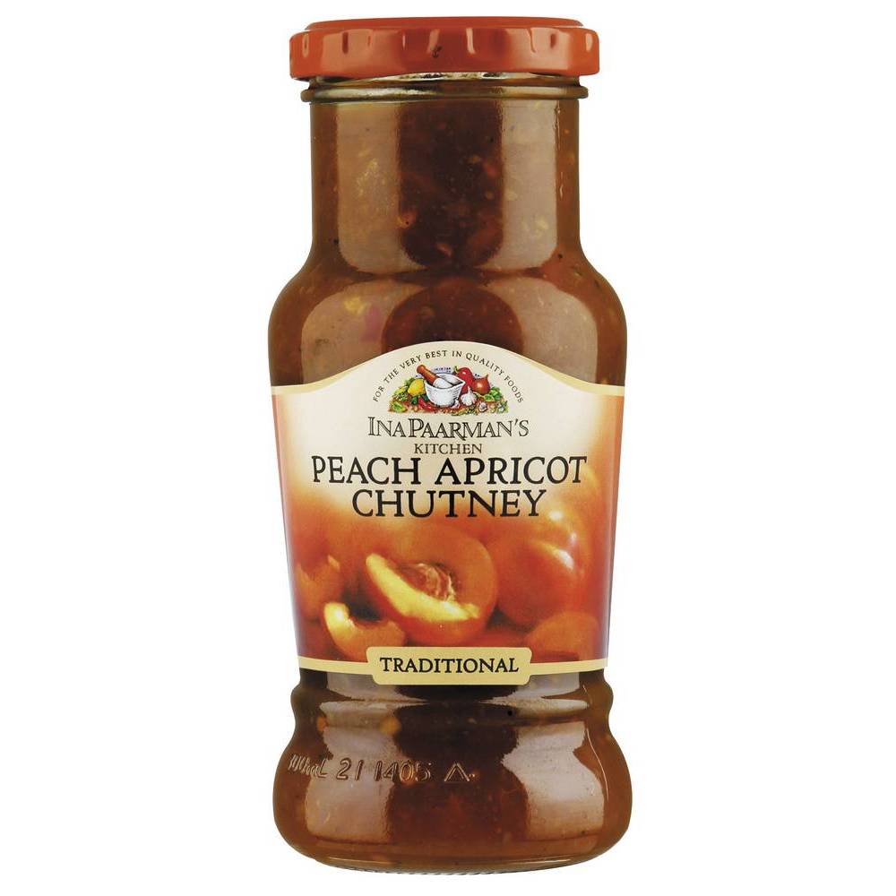 Ina Paarman Kitchen Chutney Peach & Apricot 12 x 320g