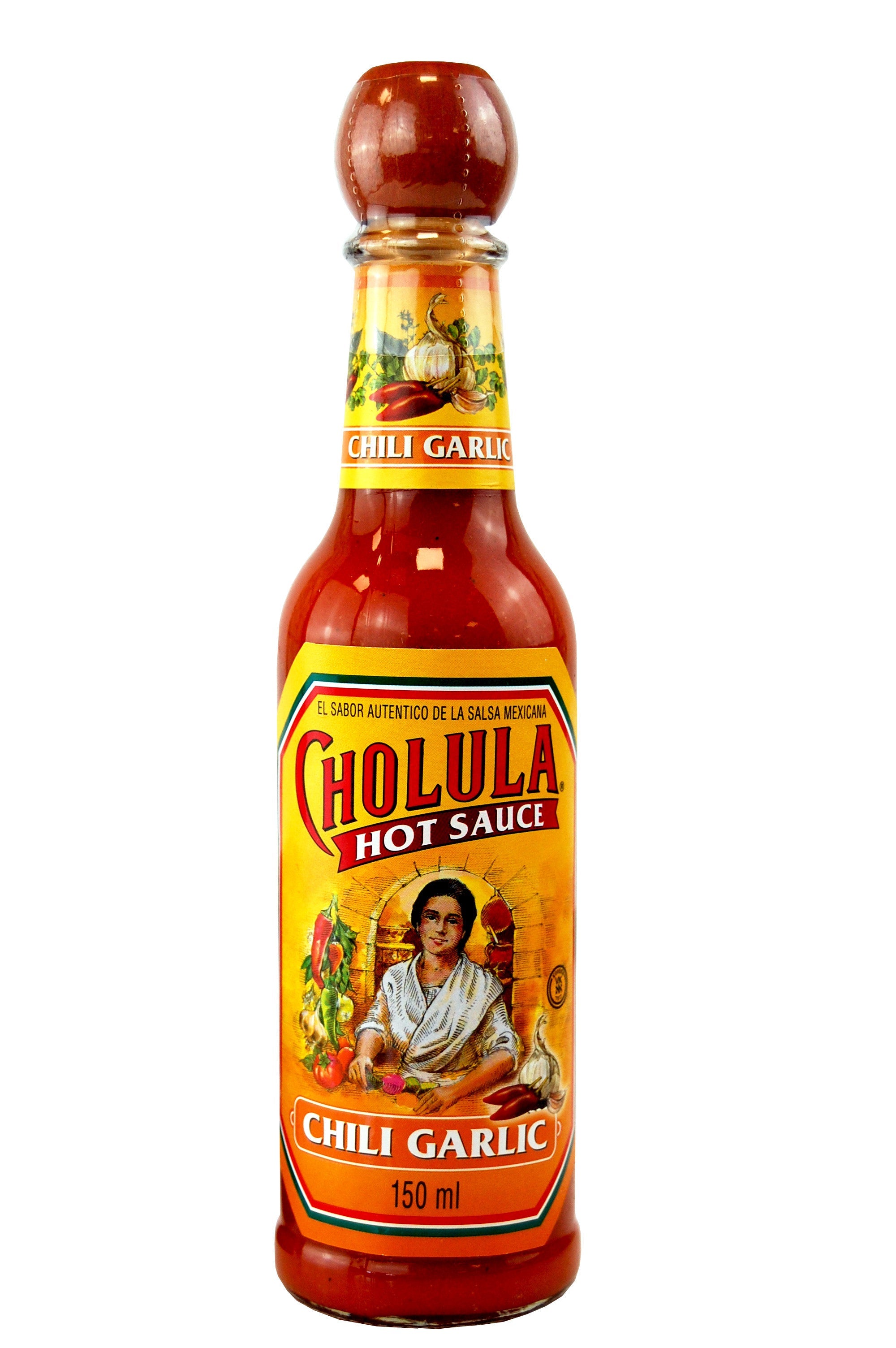 Cholula Hot Sauce Chili Garlic 12 x 150ml
