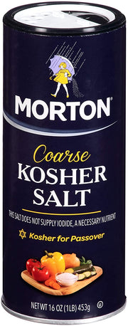 Morton Kosher Salt 12 x 453g (16oz)