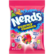 Nerds Gummy clusters Medium Peg Bag NK 12 x 141g (5oz)