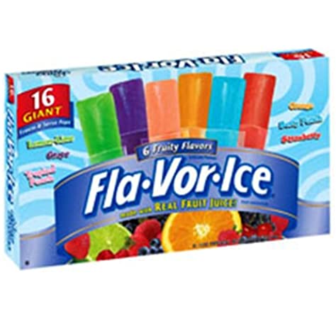 Fla-Vor-Ice Giant Freeze Pops 12 x 16 x 42.5g