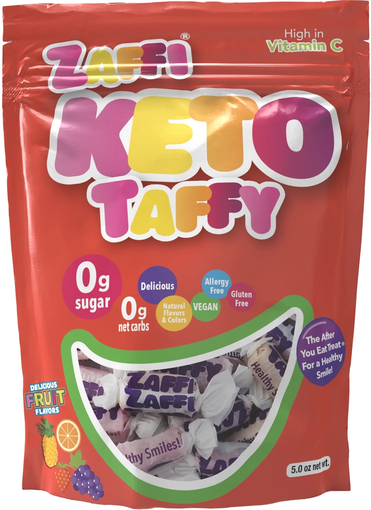 Zollipops Keto Taffy 24 x 142g (5oz)