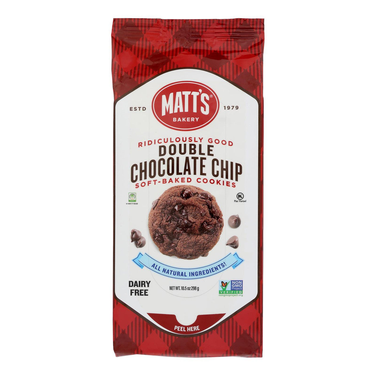 Matt's Cookies Double Chocolate Chip 6 x 298g