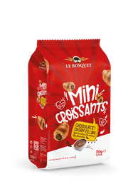Le Bosquet Brioche Chocolate Mini-Croissant 16 x 150g