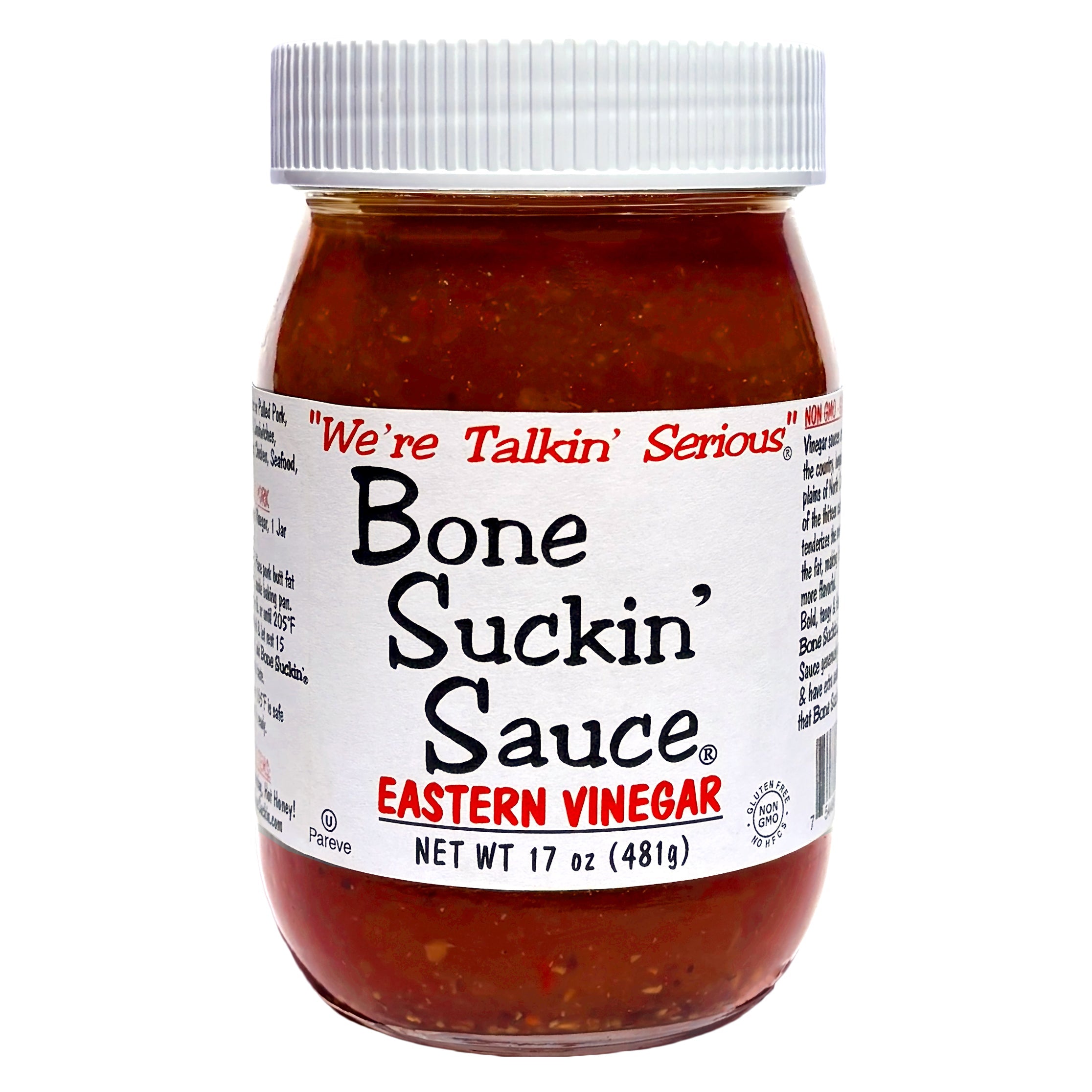 Bone Suckin' Sauce Sauce Eastern Vinegar 12 x 481g