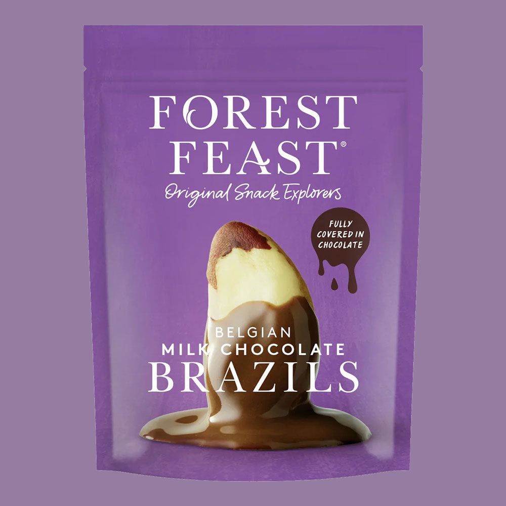 Forest Feast Belgian Milk Chocolate Brazils NK 8 x 120g