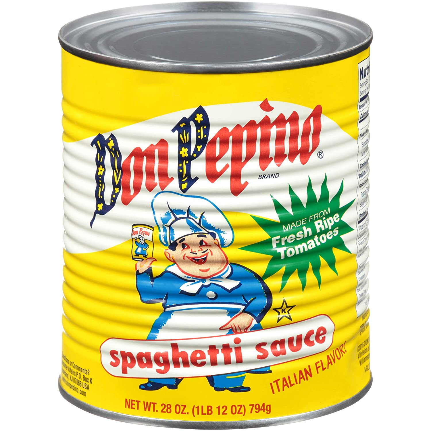 Don Pepino Spaghetti Sauce 12 x 794g (28oz)