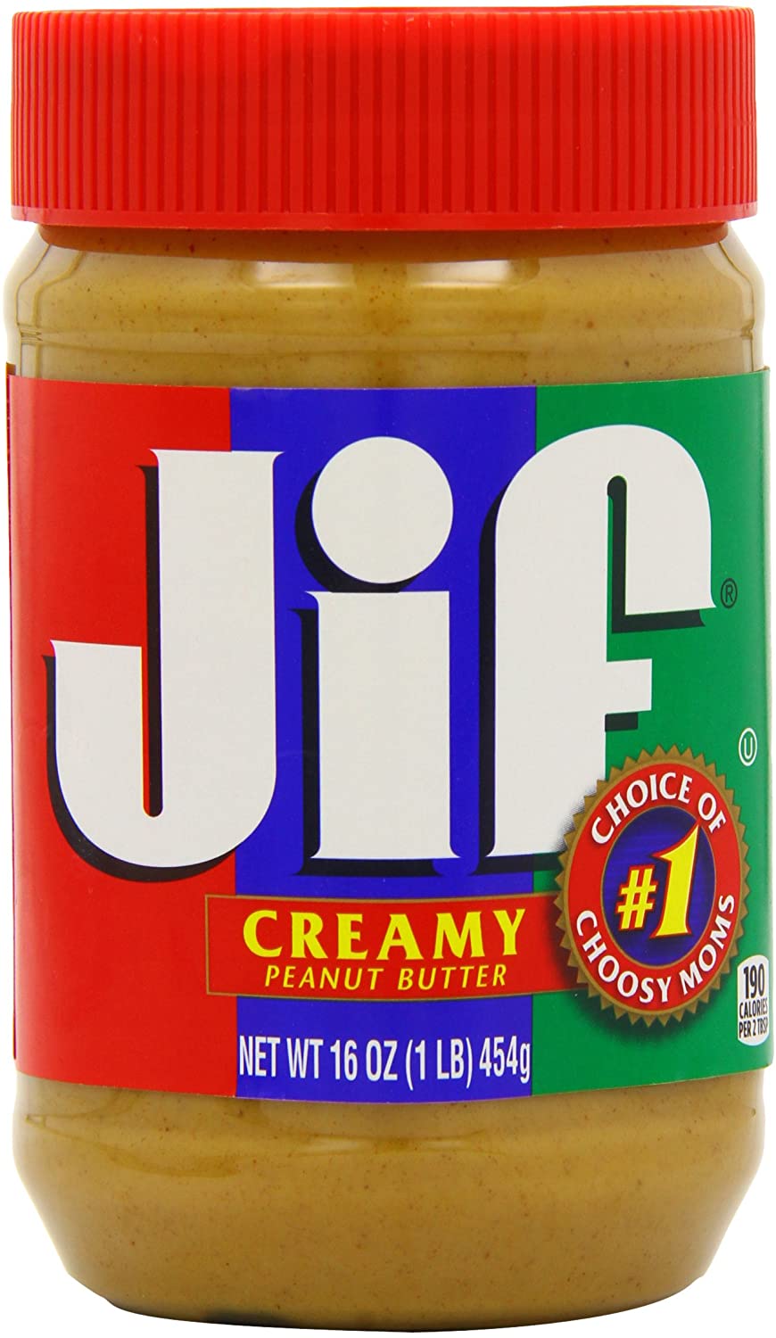 Jif Peanut Butter 12 x 454g (16oz)