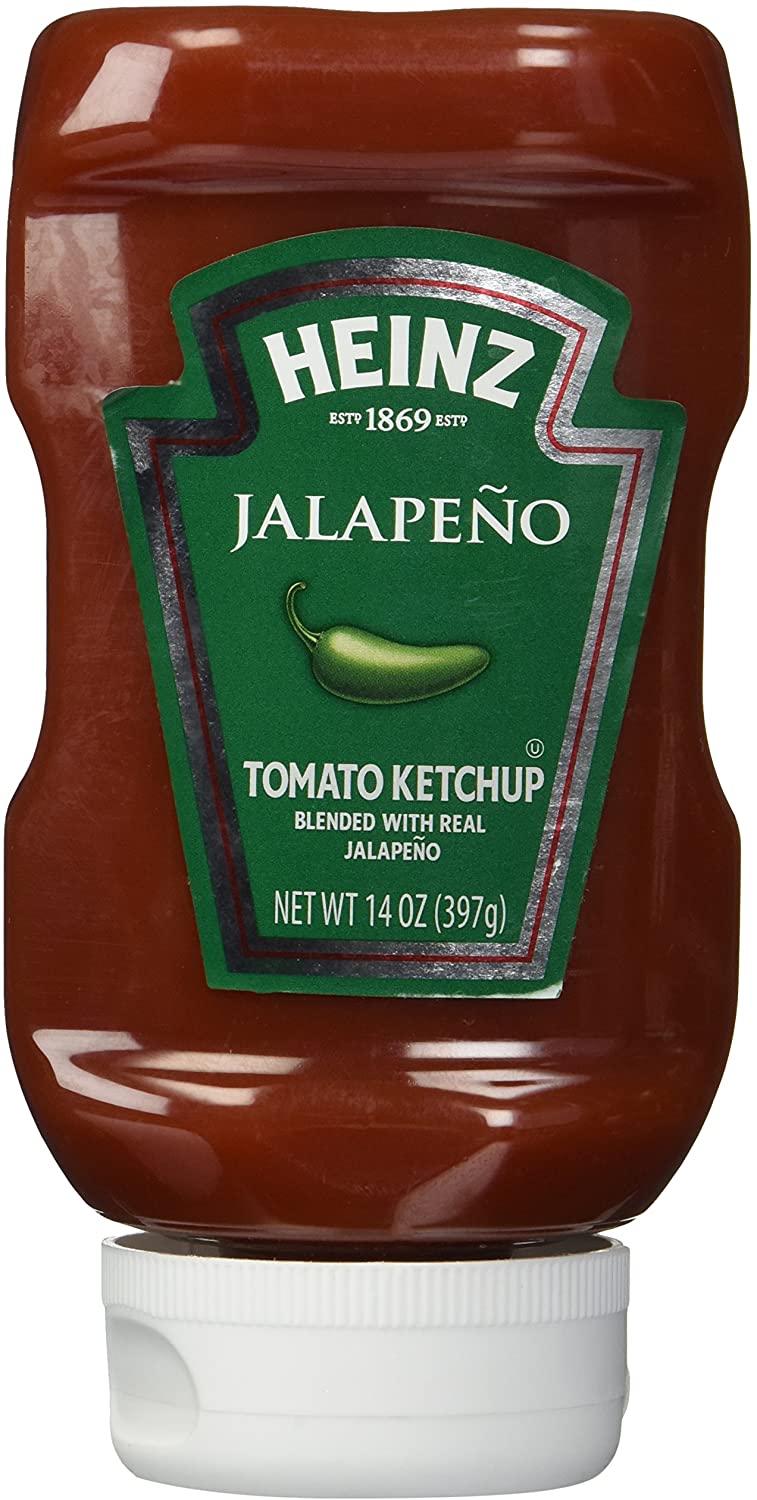 Heinz Jalapeno Ketchup 6 x 397g (14oz)