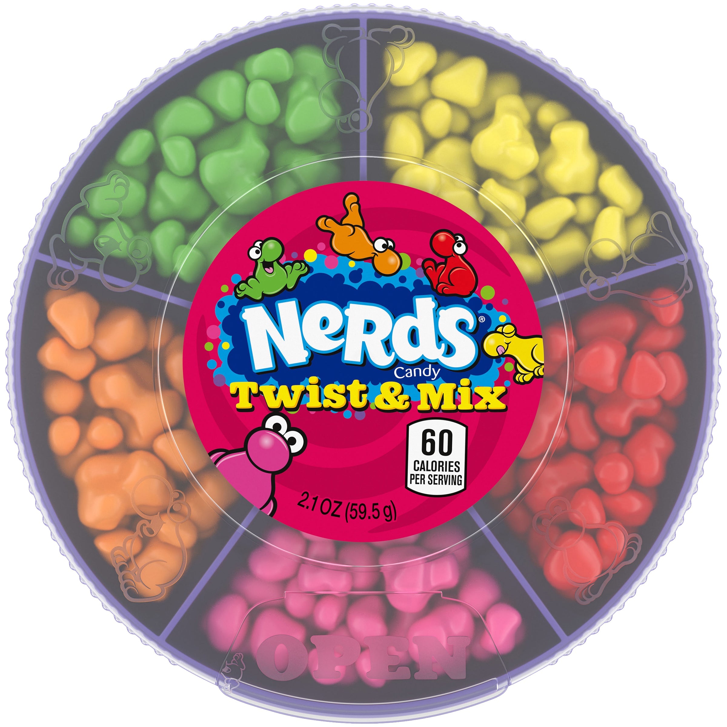 Nerds Twist & Mix NK 6 x 60g (2.1oz)