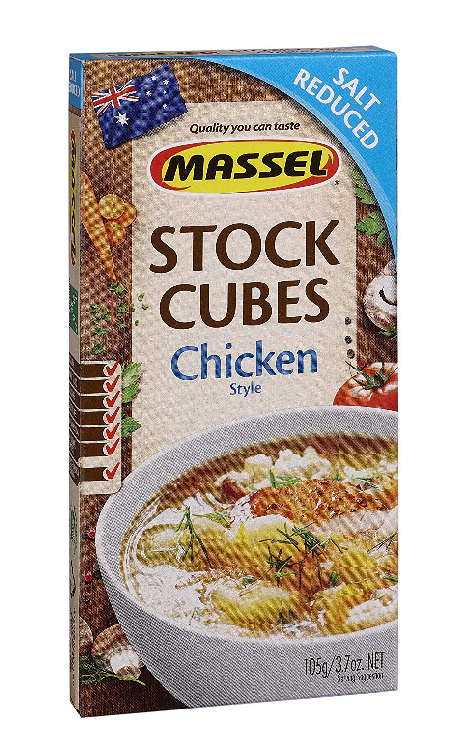 Massel Ultracube SALT REDUCED Chicken 12 x 105g
