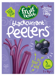 Fruit Bowl Peelers Blackcurrant 8 x 5 x 16g