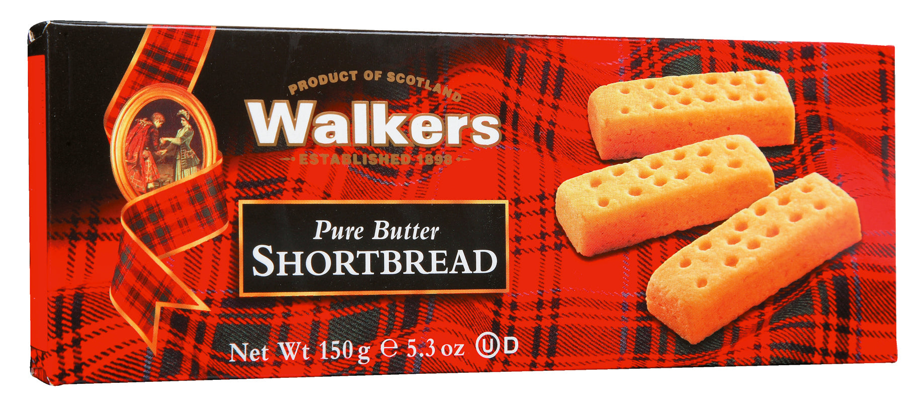 Walkers Shortbread Fingers 24 x 150g