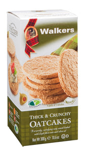 Walkers Thick & Crunchy Oatcakes with Bran 12 x 300g