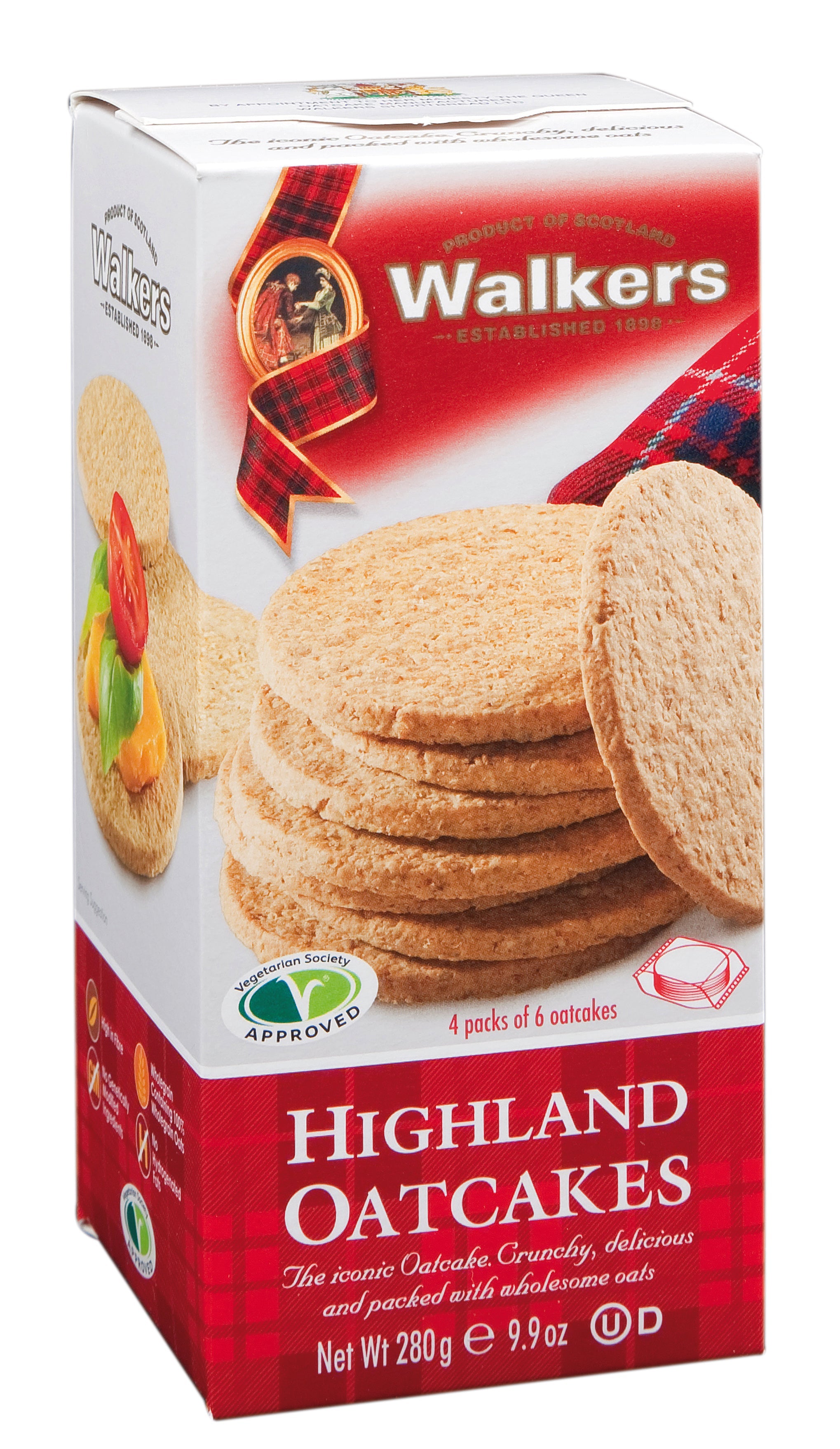Walkers Highland Oatcakes 12 x 280g