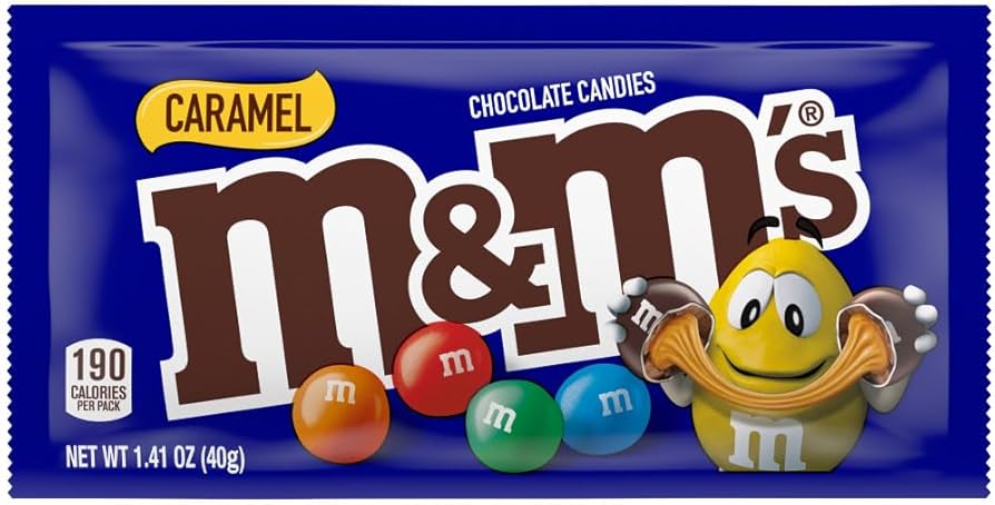 M&M Caramels 24 x 40g (1.41oz)