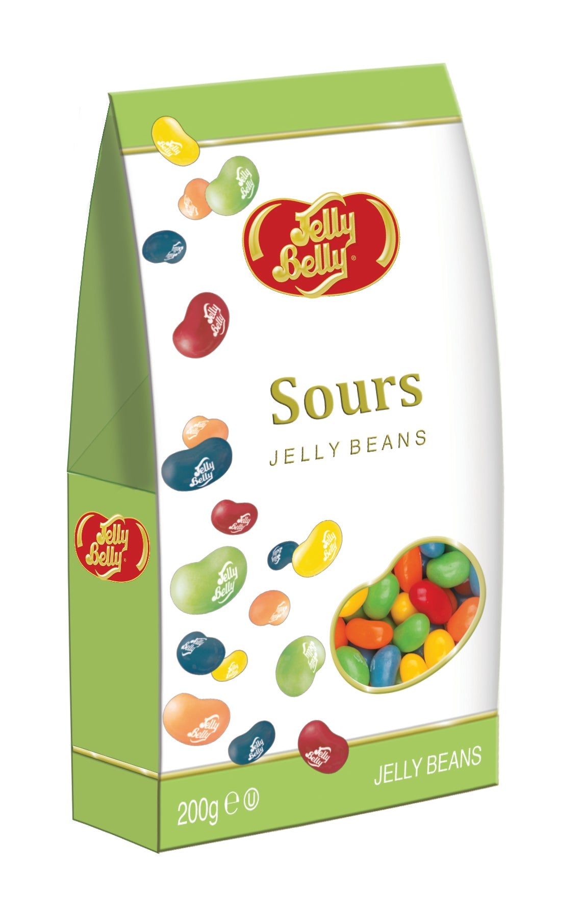 Jelly Belly Sours Gable Gift Box  12 x 200g
